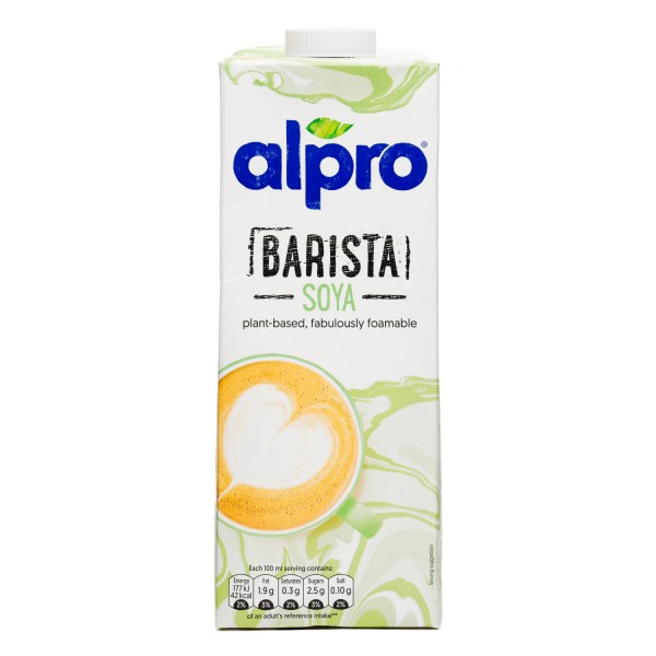 1 litre Litre Barista Soya Carton